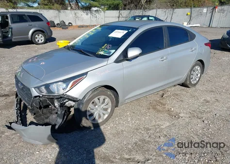 2019 Hyundai Accent Se из США, поврежденный, VIN 3KPC24A3XKE065357